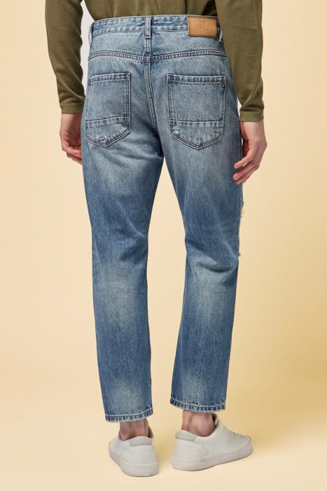 JEANS STRAPPI COOPER CARROT FIT GIANNI LUPO
