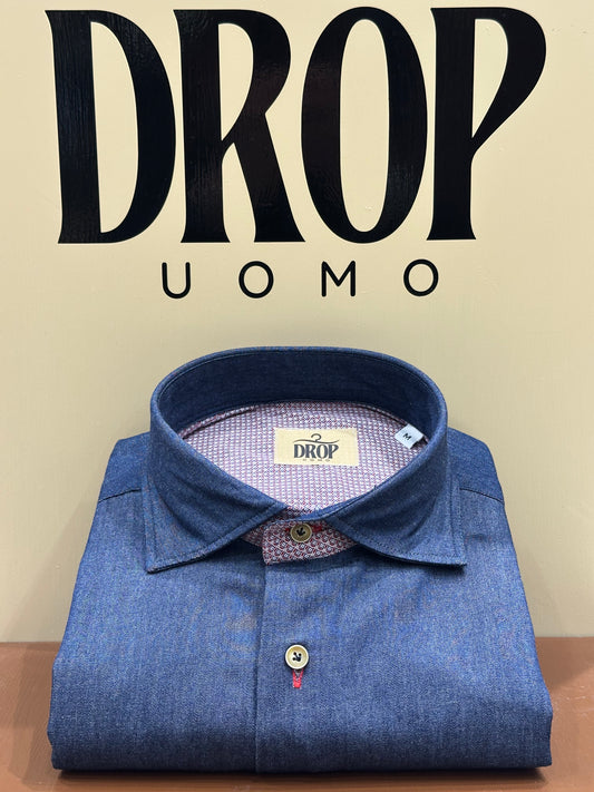 Camicia Dropuomo Denim