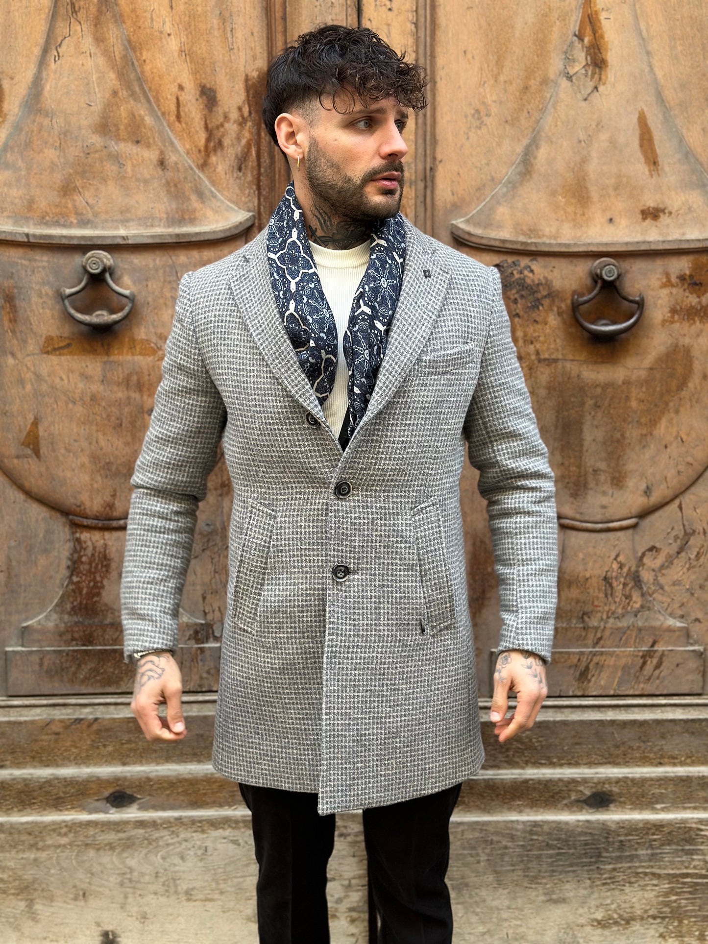 CAPPOTTO GIANNI LUPO GREY