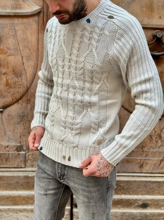 MAGLIA LAVORATA GIANNI LUPO