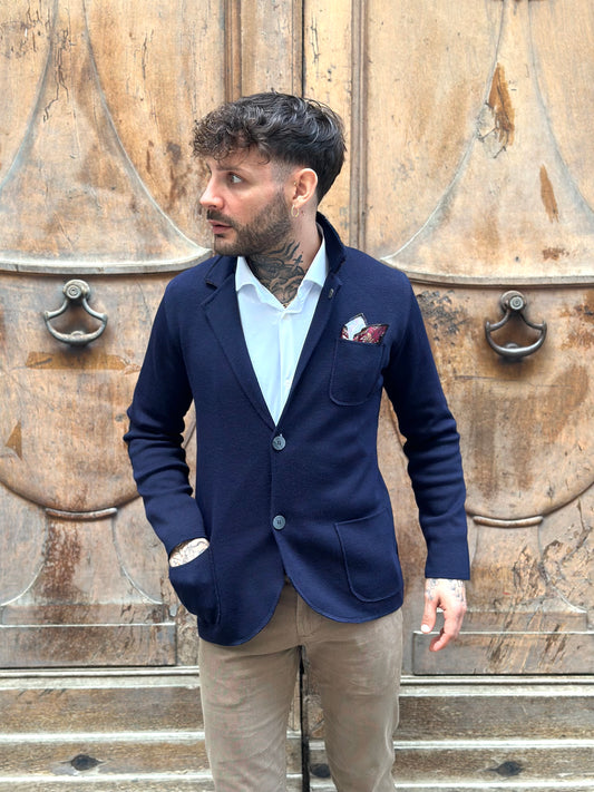 GIACCA MAGLIA CON TOPPE V2