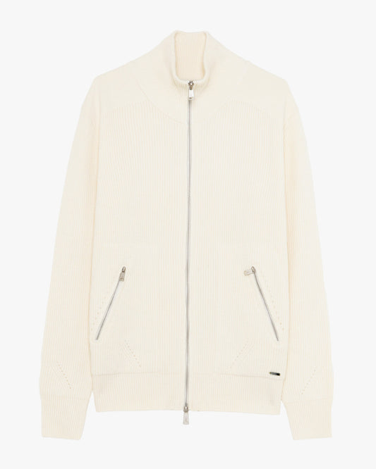 Cardigan Panna in maglia con zip GIANNI LUPO