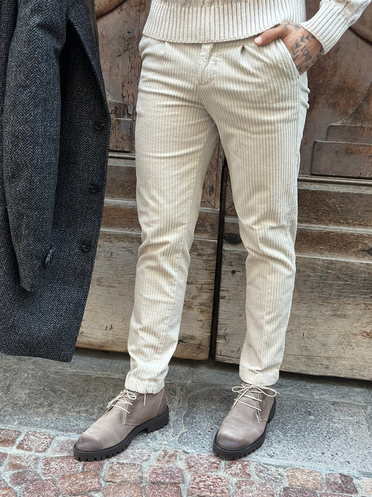 PANTALONE MINATORE VELLUTO DROP
