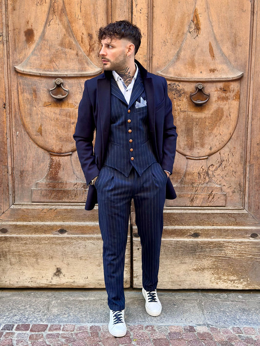 CAPPOTTO BLU TELAMIRA