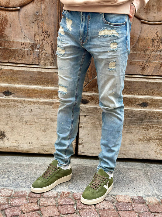 JEANS STRAPPI GIANNI LUPO