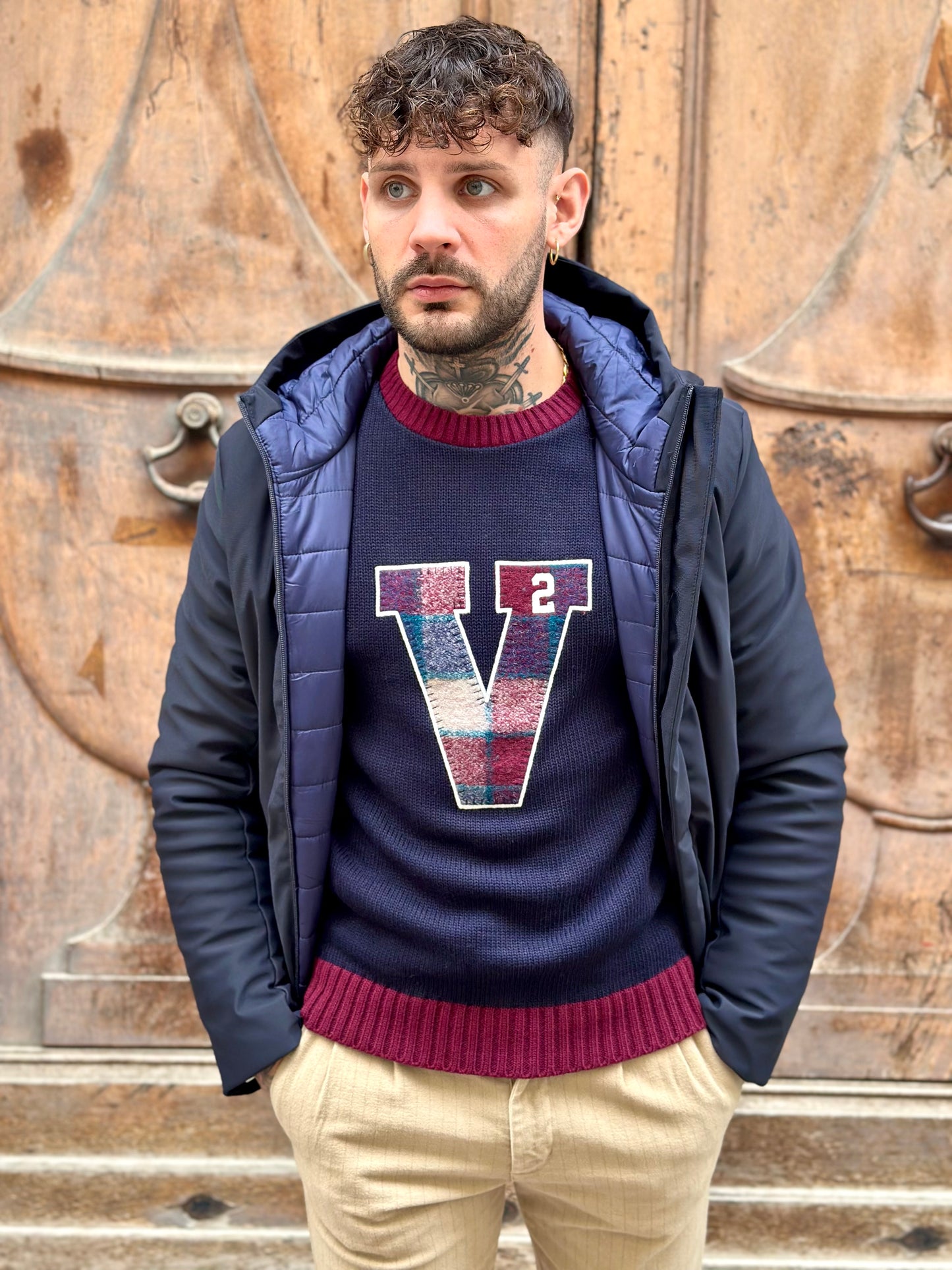 GIUBBOTTO BLU TELAMIRA