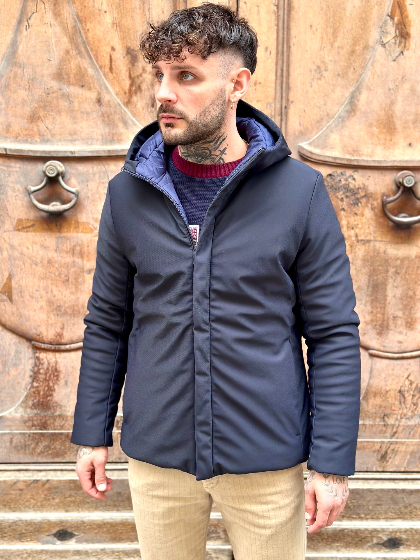 GIUBBOTTO BLU TELAMIRA