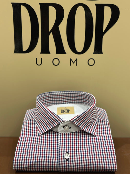 Camicia Drop Quadretti