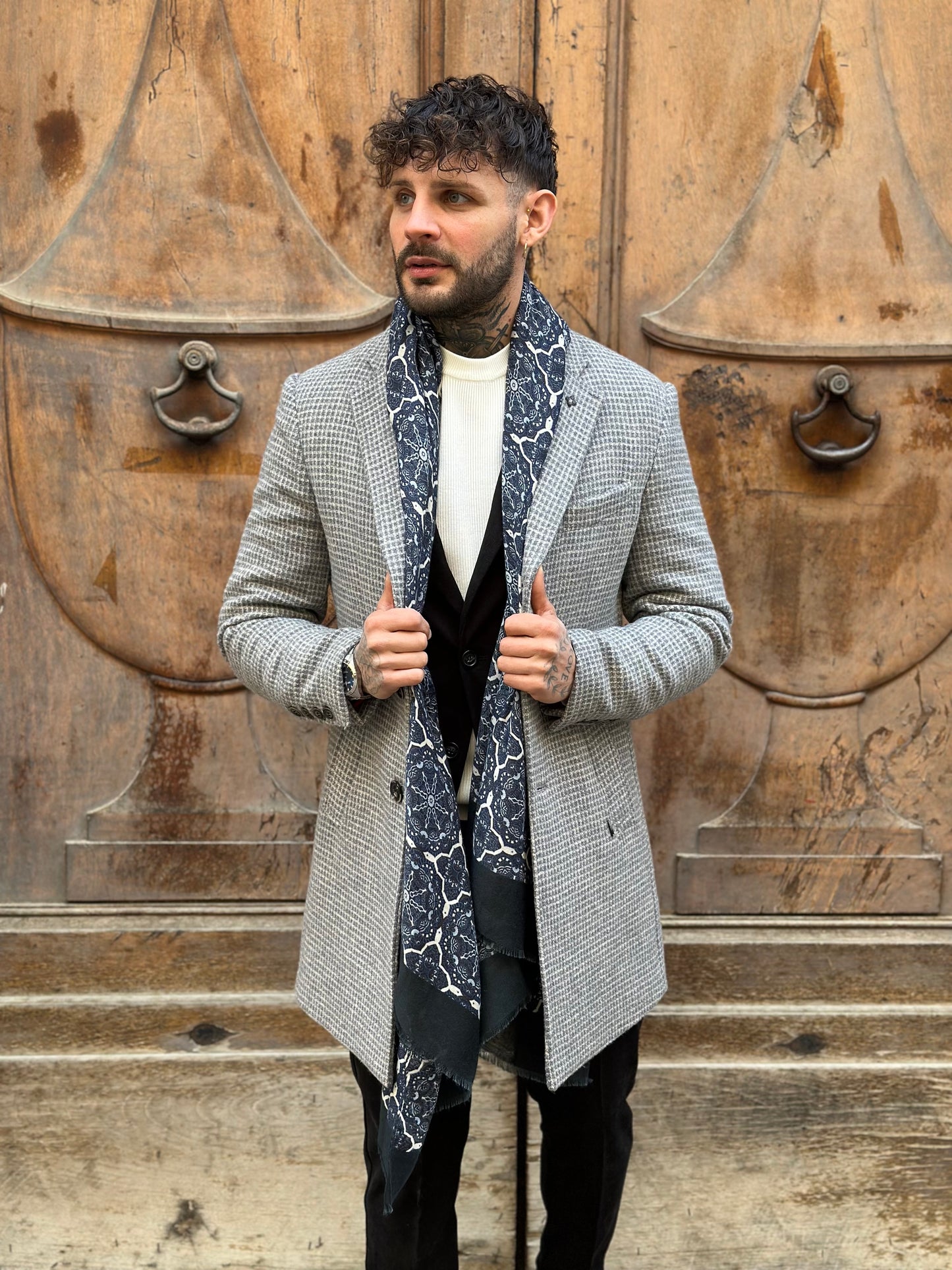 CAPPOTTO GIANNI LUPO GREY