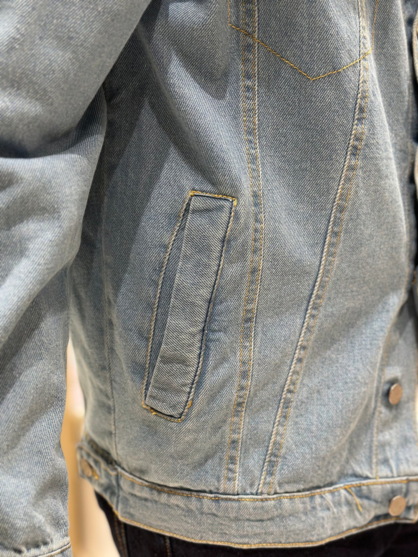 Giacca di jeans over