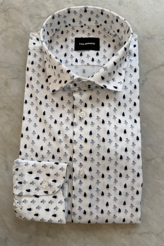 CAMICIA TELAMIRA FANTASIA PINGUINI