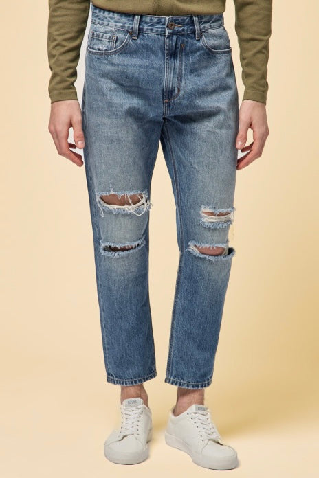 JEANS STRAPPI COOPER CARROT FIT GIANNI LUPO
